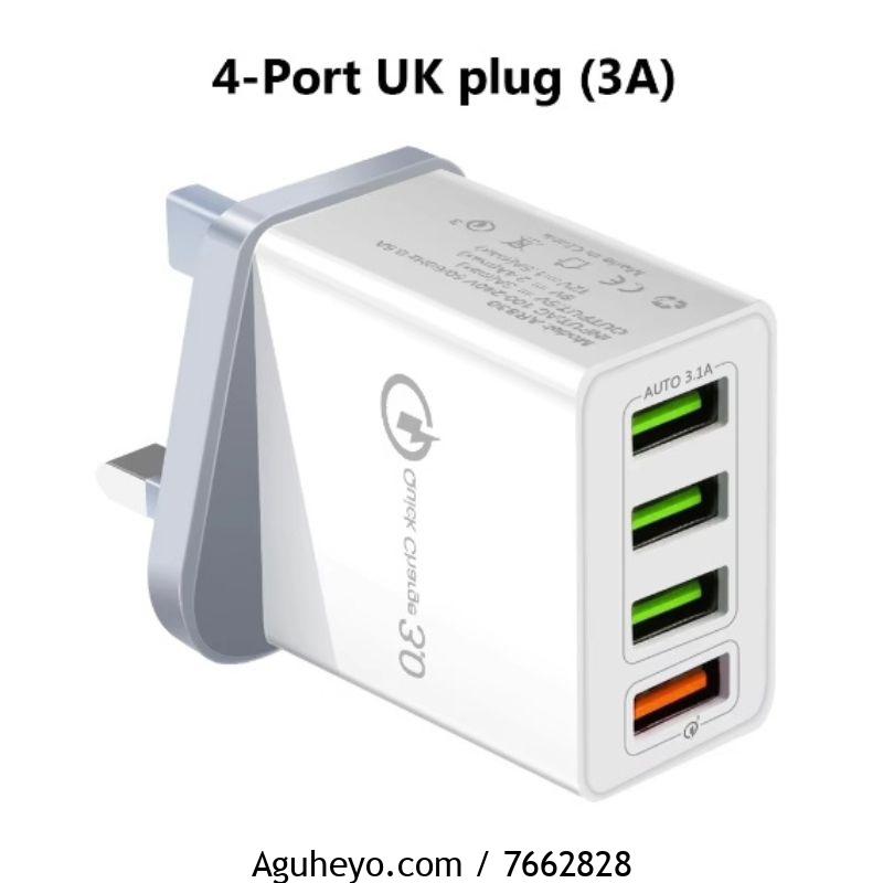 Phone Charger Fast Charging 4USB Ports - Image 3