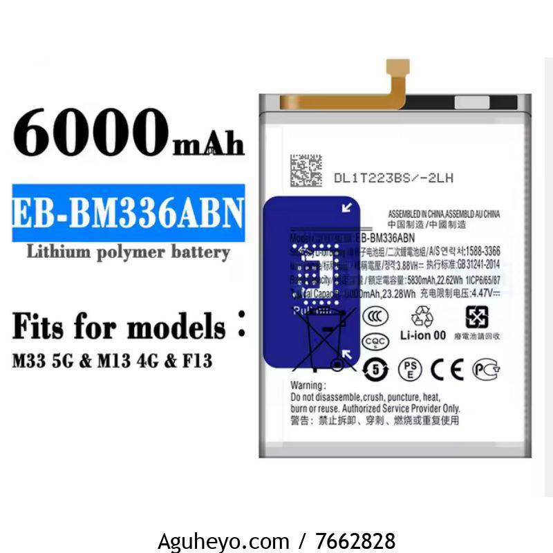 EB-BM336ABN Original battery for Samsung Galaxy M33 M13 & F13