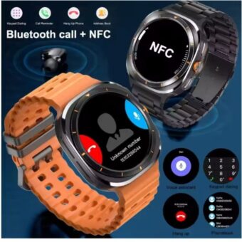 Smart Watch GPS NFC 1.5"AMOLED Screen Fitness Tracker - Image 2